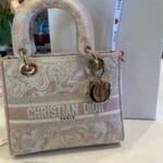 Dior Lady Canvas Handbag for Women