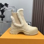 LOUIS VUITTON Flat Ankle Boots