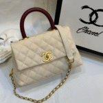 Chanel Coco Handle Small White Bag