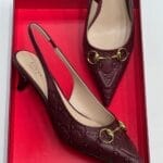 Gucci Horse bit Leather Pump
