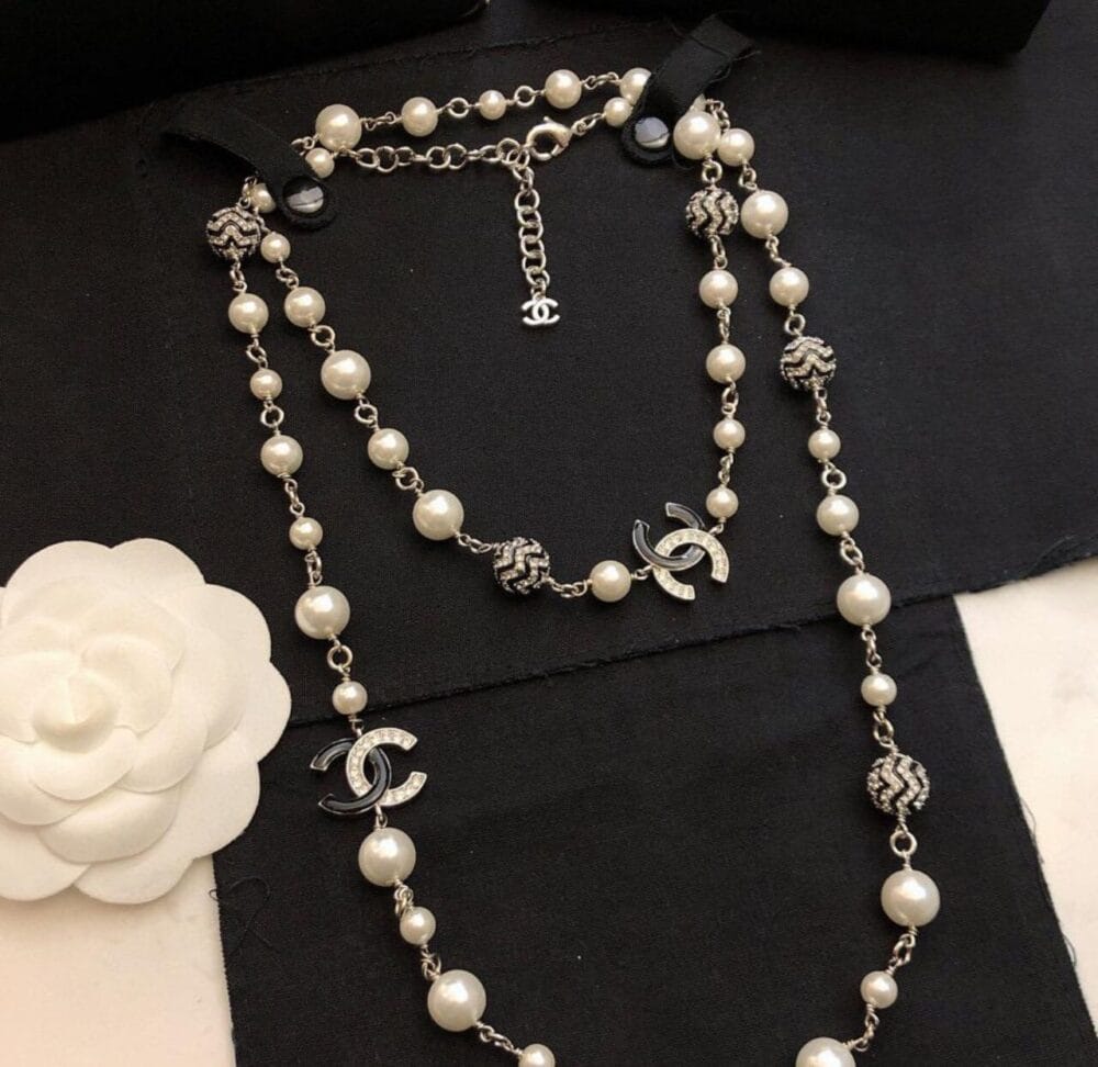 Chanel Pearl String Necklace