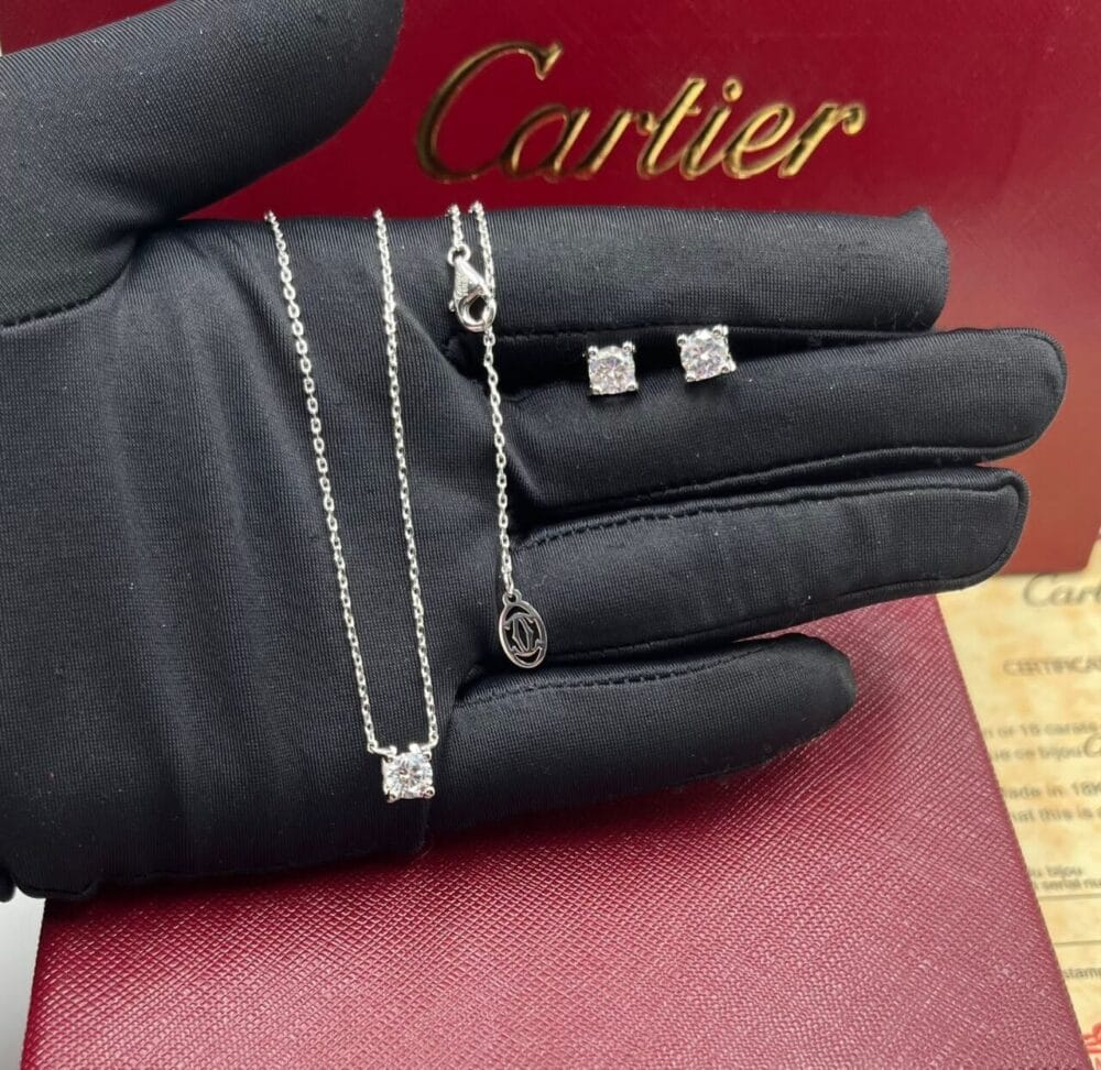 Cartier 18k White Gold Necklace